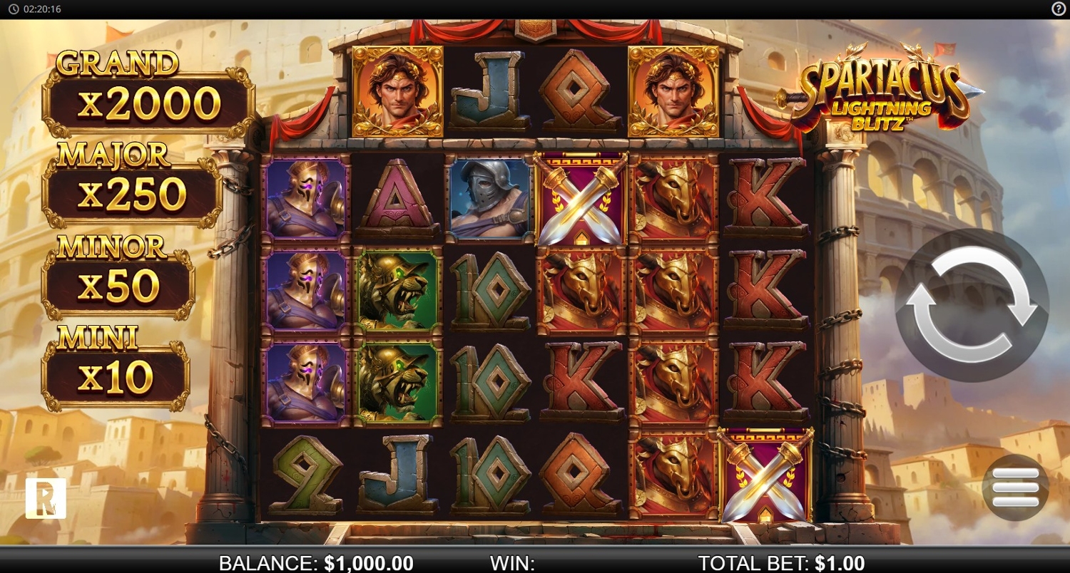 Spartacus Lightning Blitz