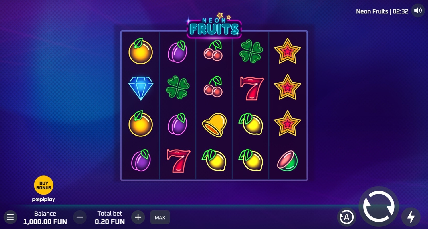 Neon Fruits