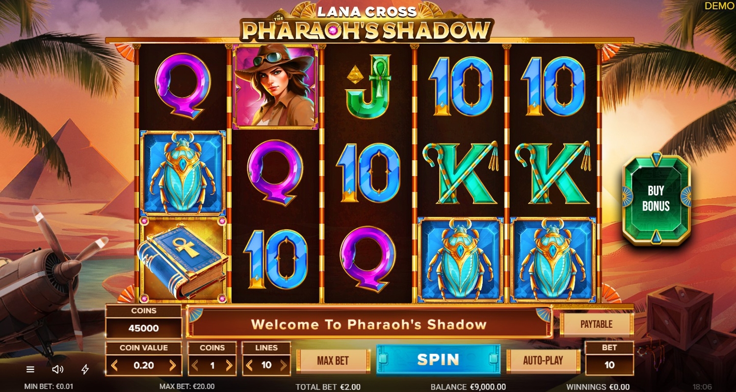 Lana Cross in the Pharaoh's Shadow