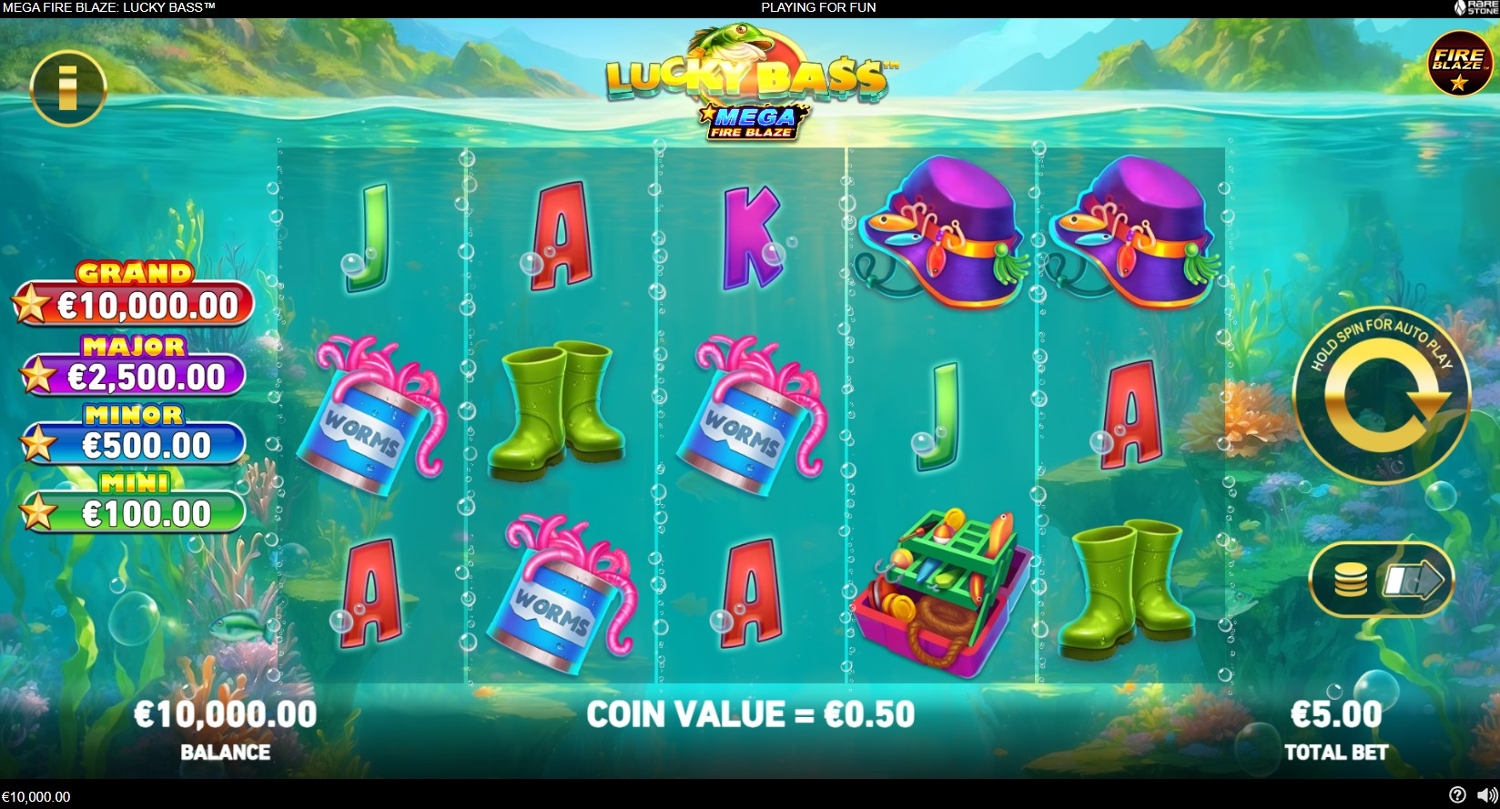 Mega Fire Blaze: Lucky Bass