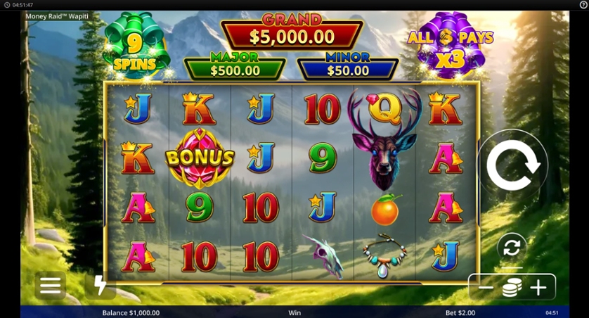 Money Raid Wapiti