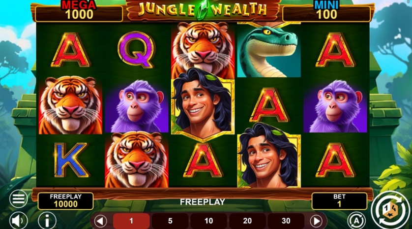 Jungle Wealth Hold And Win