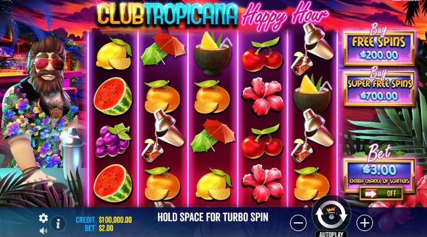 Club Tropicana – Happy Hour
