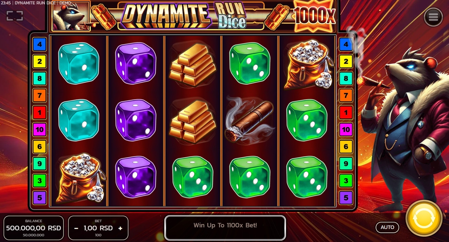 Dynamite Run Dice