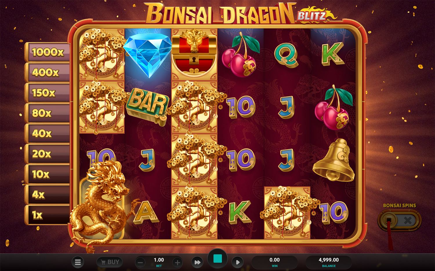 Bonsai Dragon Blitz Dream Drop