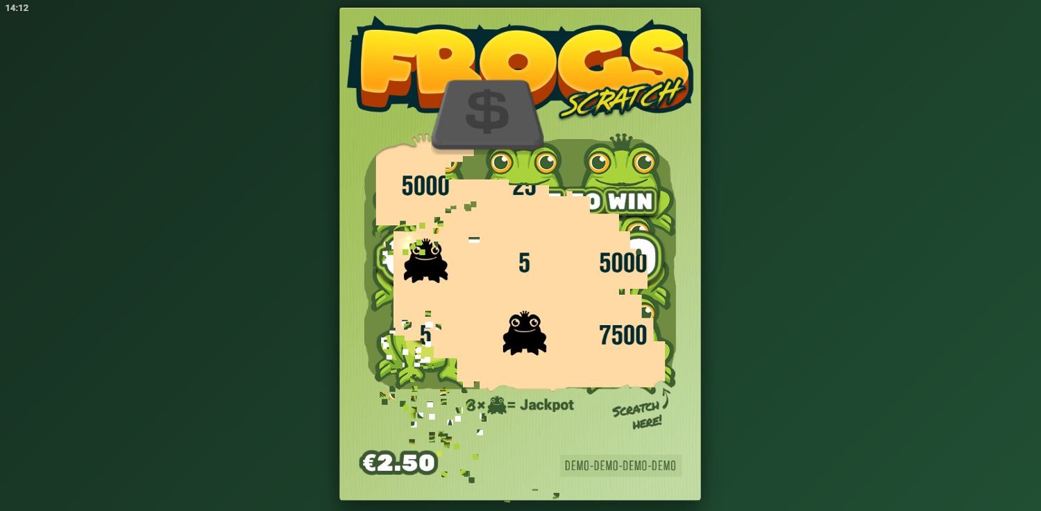 Frogs Scratchcards