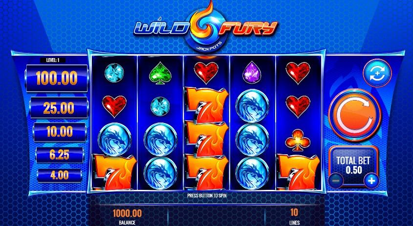 Wild Fury Jackpots