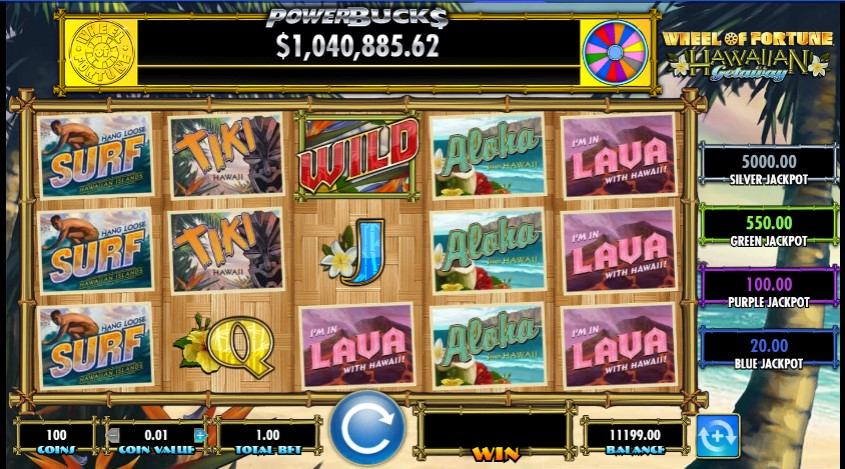 Wheel of Fortune Hawaiian Getaway