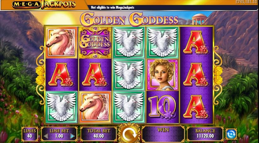 Golden Goddess Megajackpots
