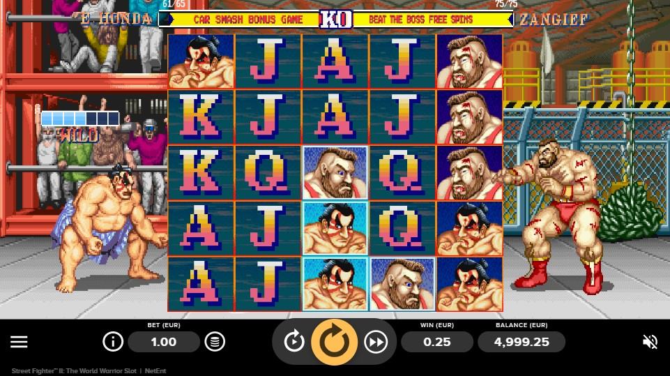 Street Fighter II (NetEnt)