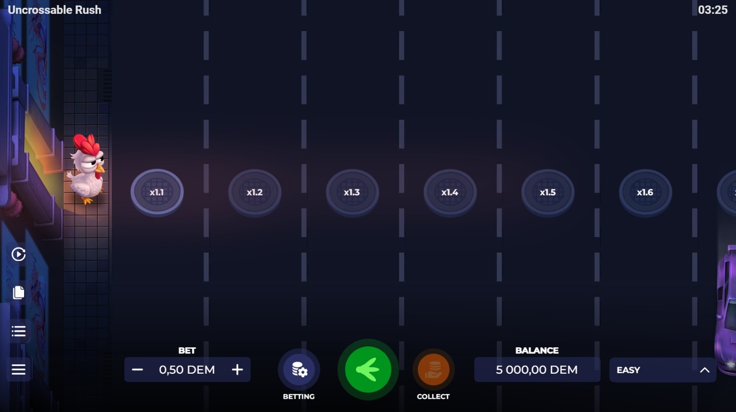 Uncrossable Rush