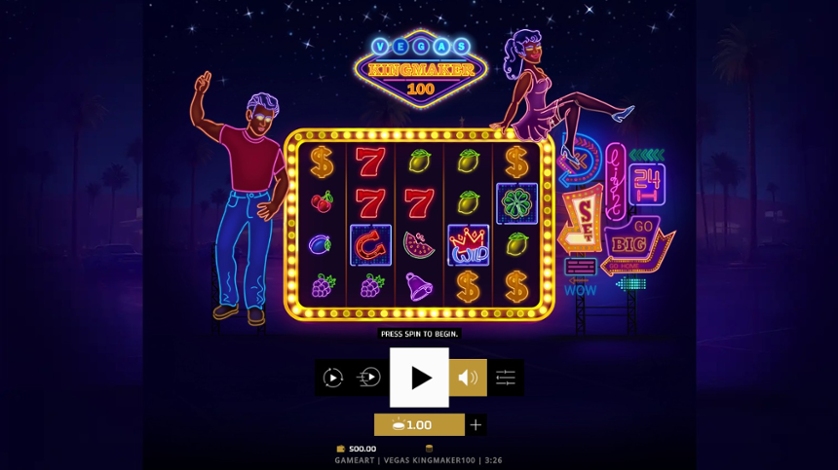 Vegas Kingmaker 100