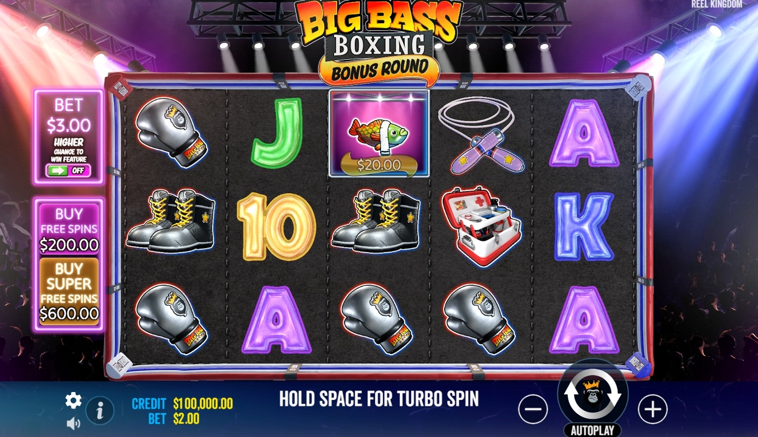 Big Bass Boxing Bonus Round