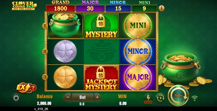 Clover Coins 3x3