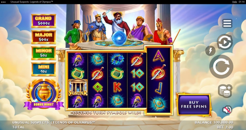 Unusual Suspects: Legends of Olympus