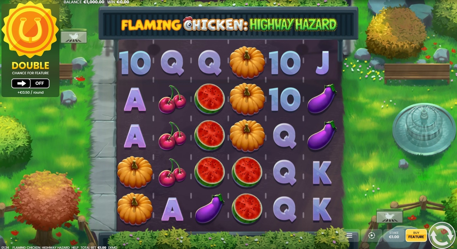 Flaming Chicken Highway Hazard