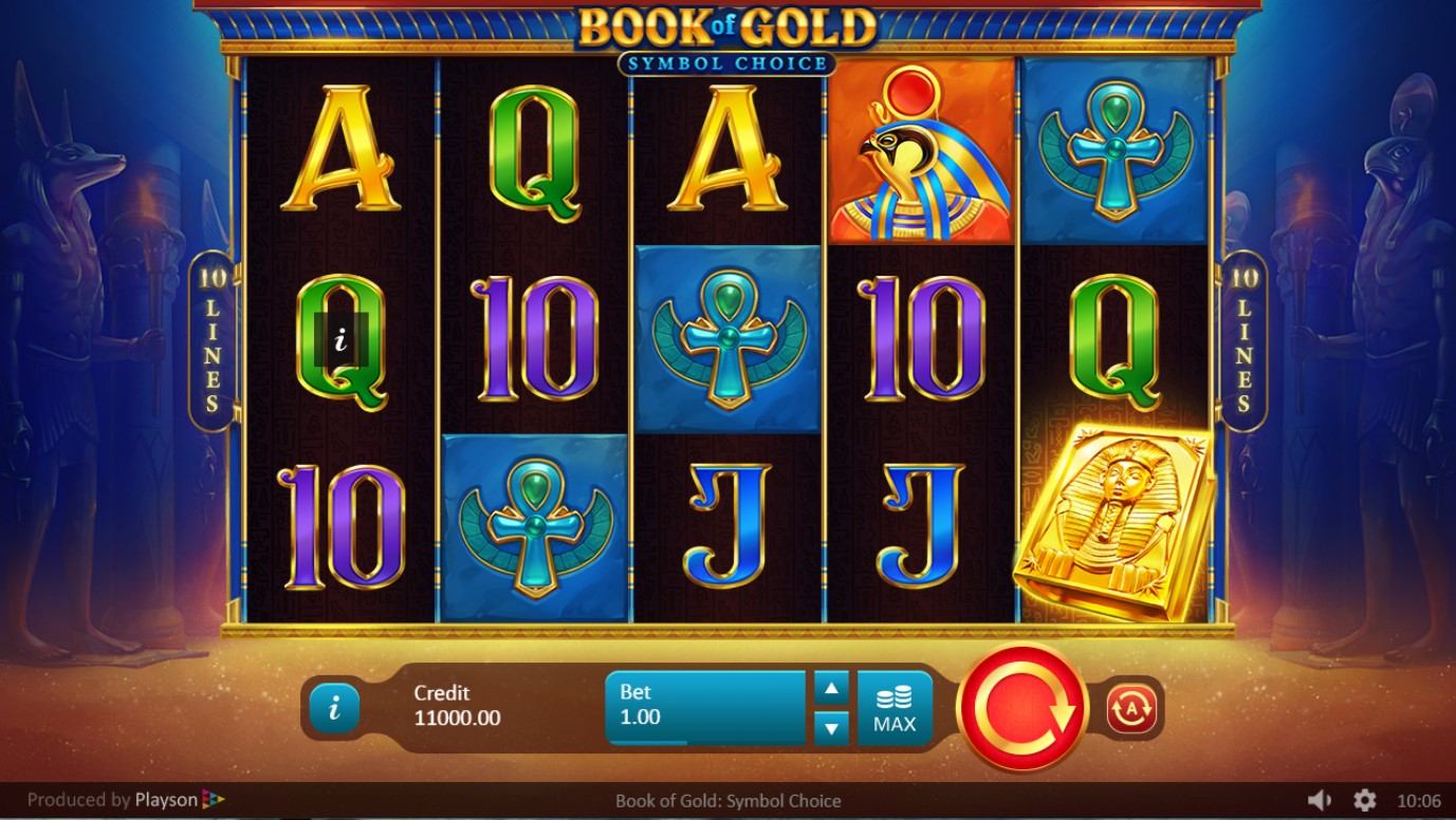 Book of Gold - Symbol Choice