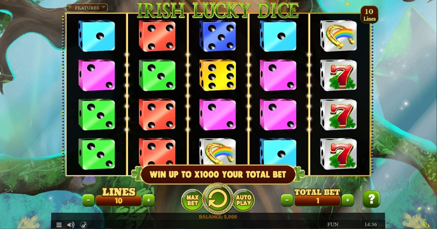 Irish Lucky Dice