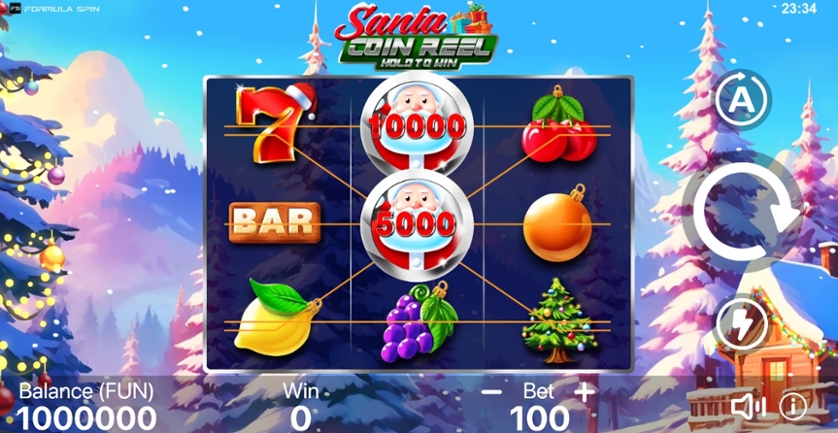 Santa Coin Reel: Hold to Win