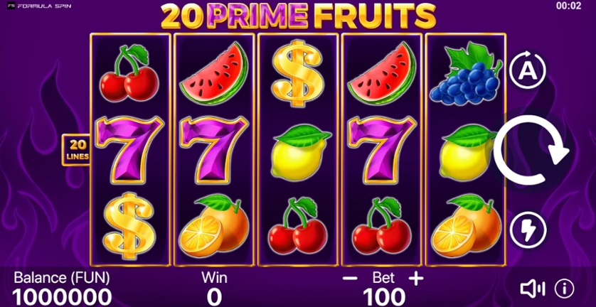 20 Prime Fruits