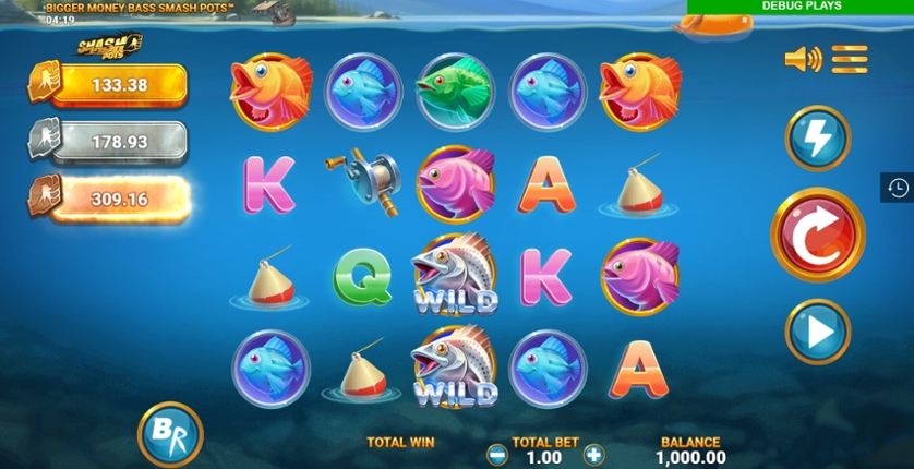 Bigger Money Bass Smash Pots