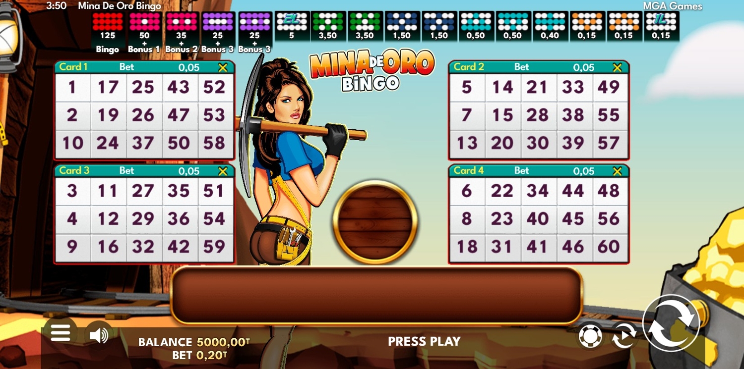 Mina de Oro Bingo