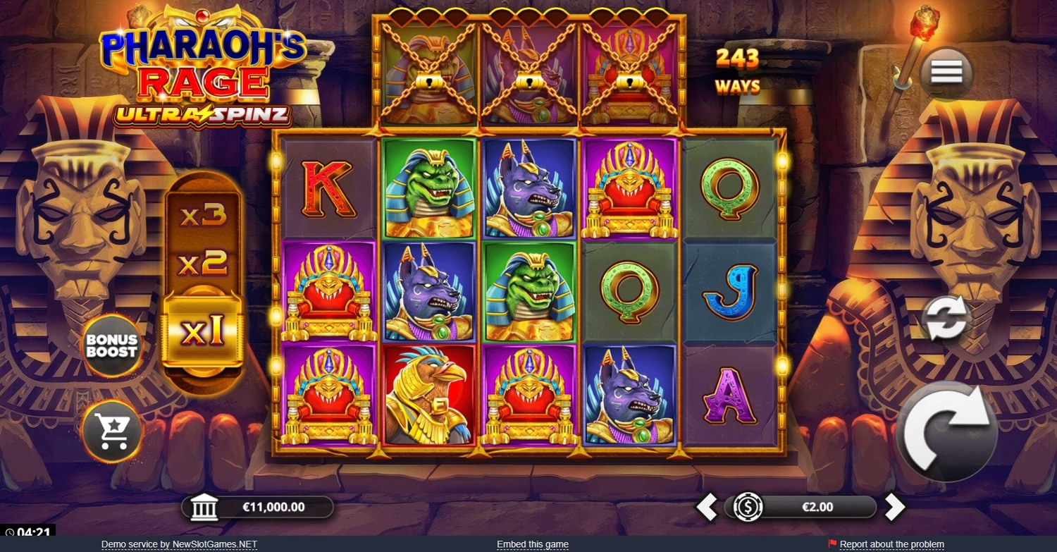 Pharaoh's Rage UltraSpinz