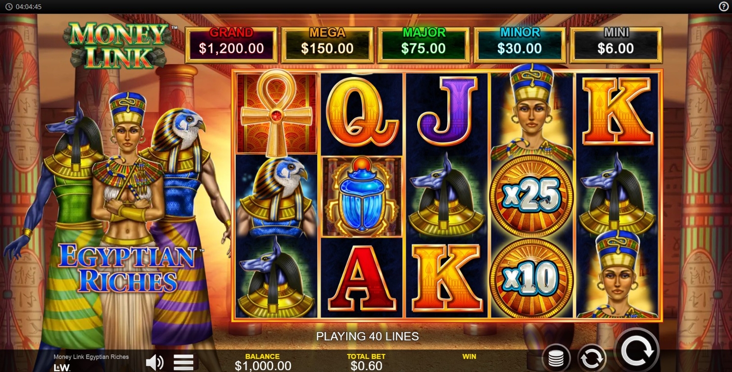 Money Link Egyptian Riches