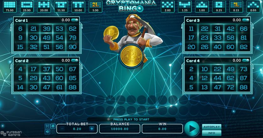 Cryptomania Bingo