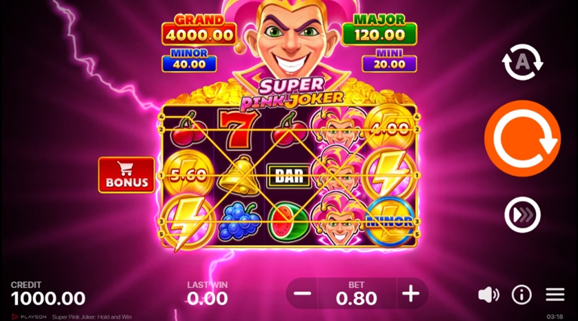 Super Pink Joker: Hold and Win