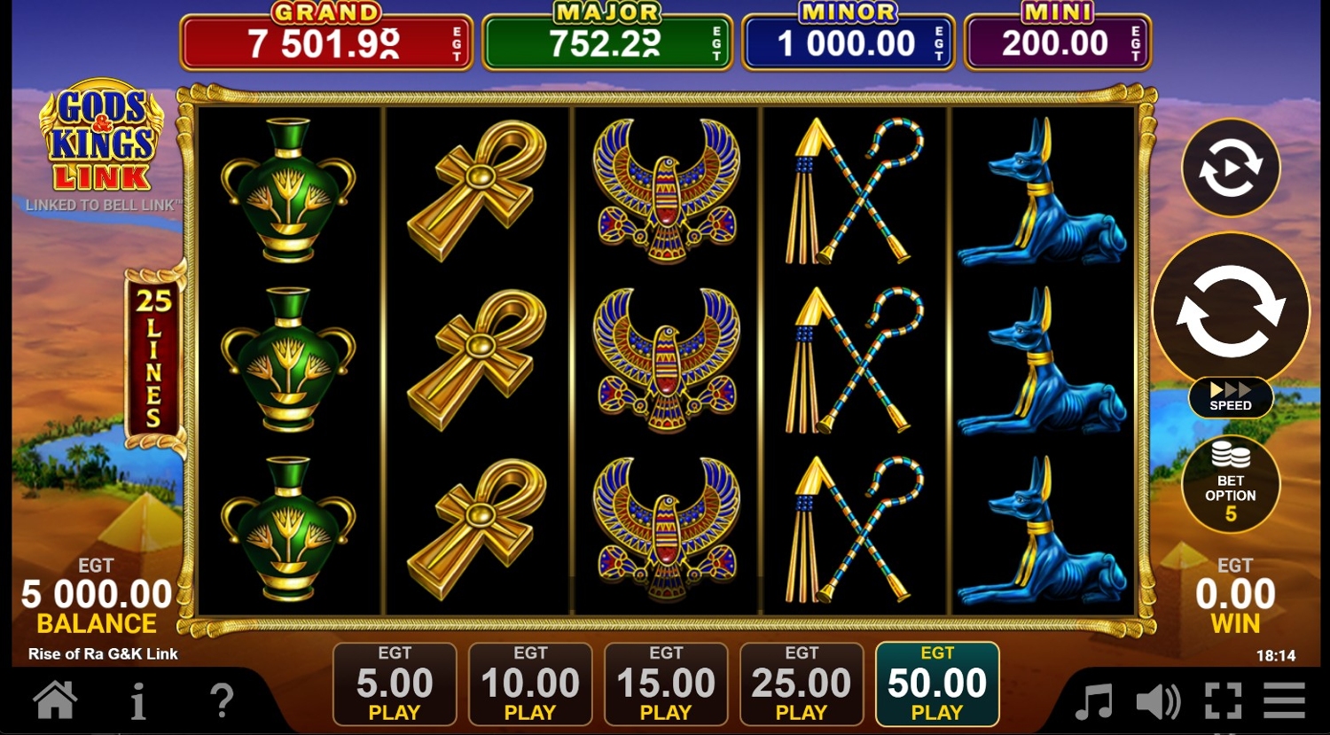 Rise of Ra Gods & Kings Link