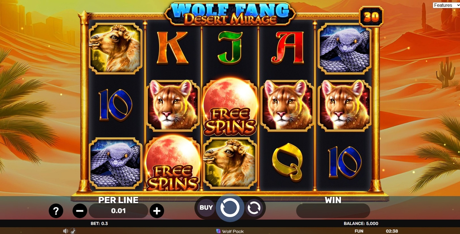 Wolf Fang - Desert Mirage