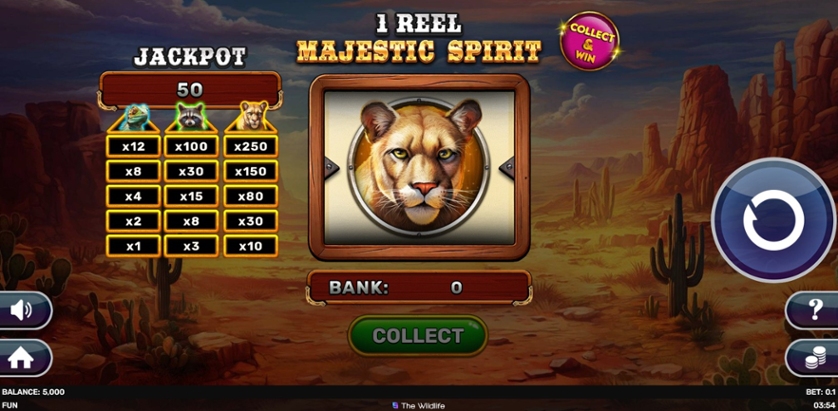 1 Reel - Majestic Spirit