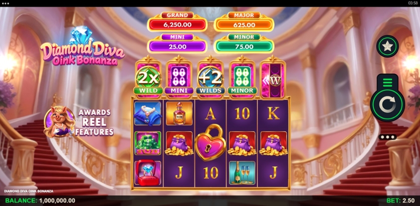 Diamond Diva Oink Bonanza