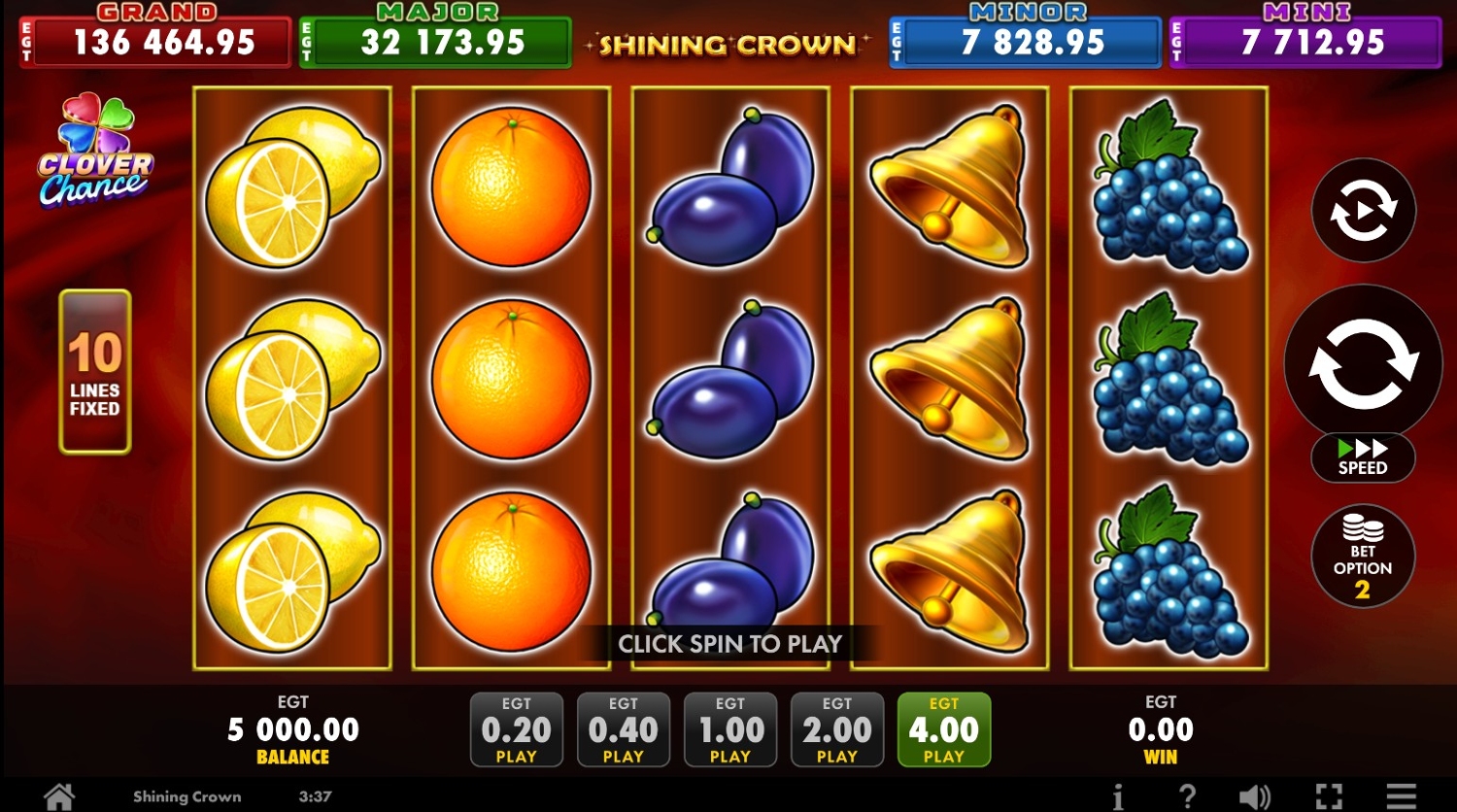 Shining Crown Clover Chance