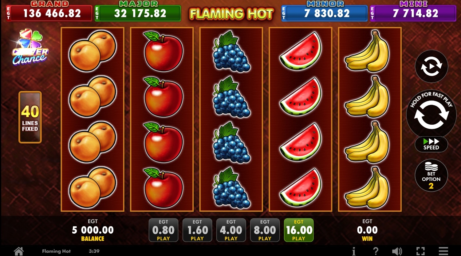 Flaming Hot Clover Chance