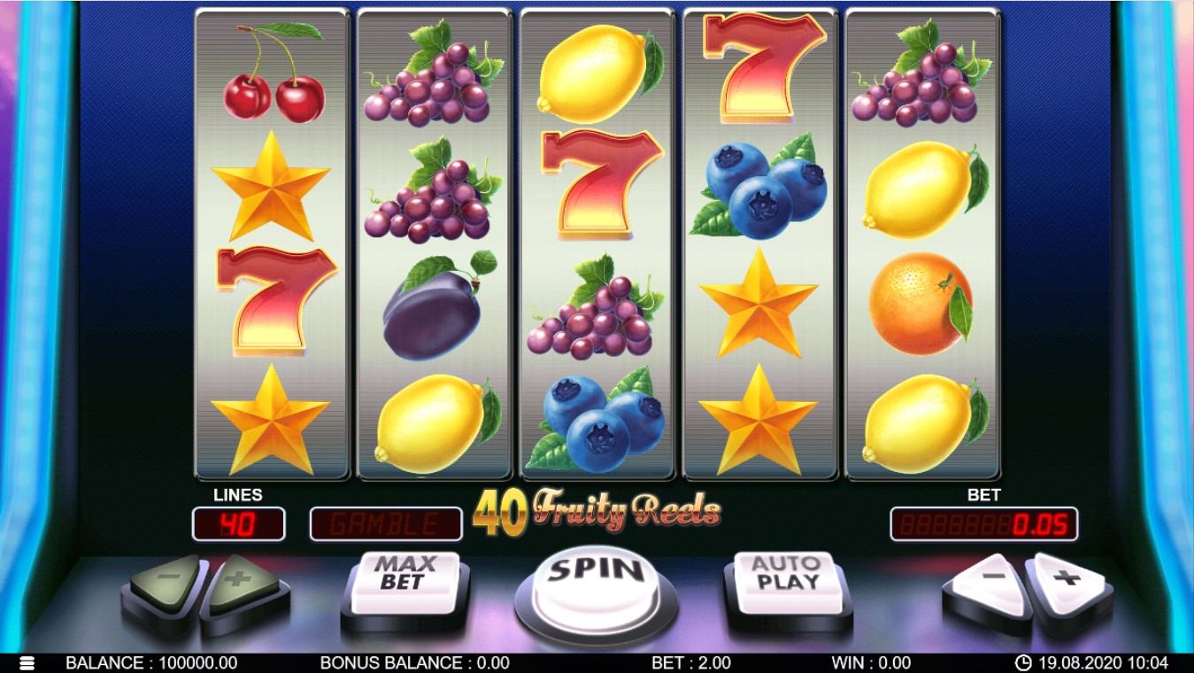 40 Fruity Reels