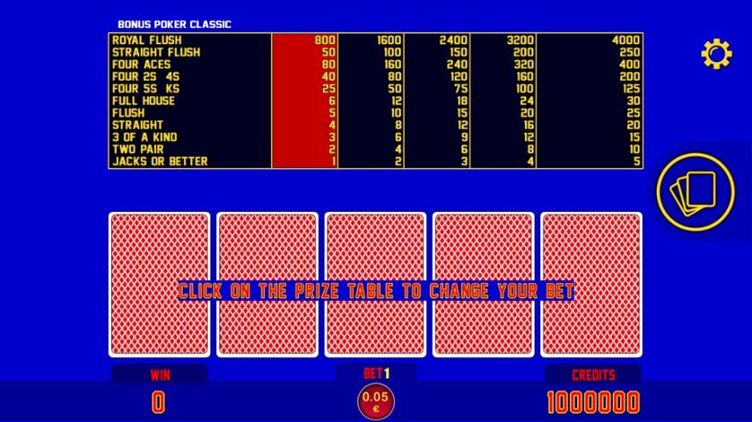 Bonus Poker