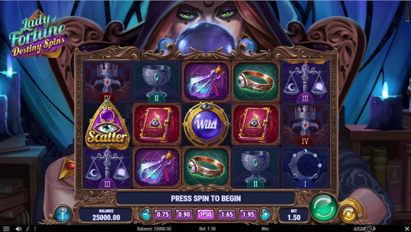 Lady of Fortune Destiny Spins