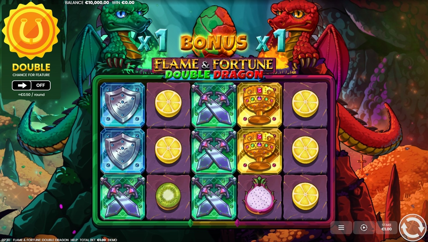 Flame & Fortune Double Dragon