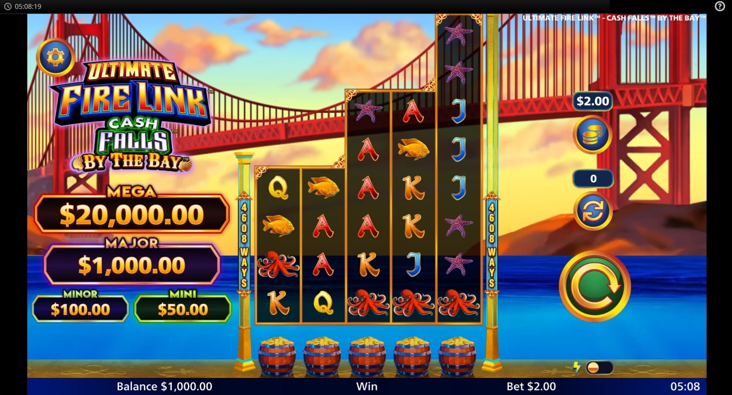 Ultimate Fire Link Cash Falls By The Bay