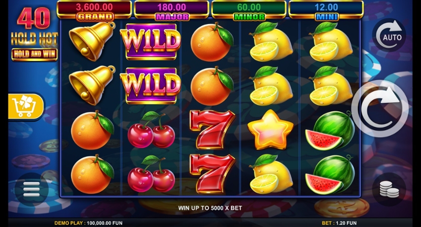 40 Hold Hot Hold And Win