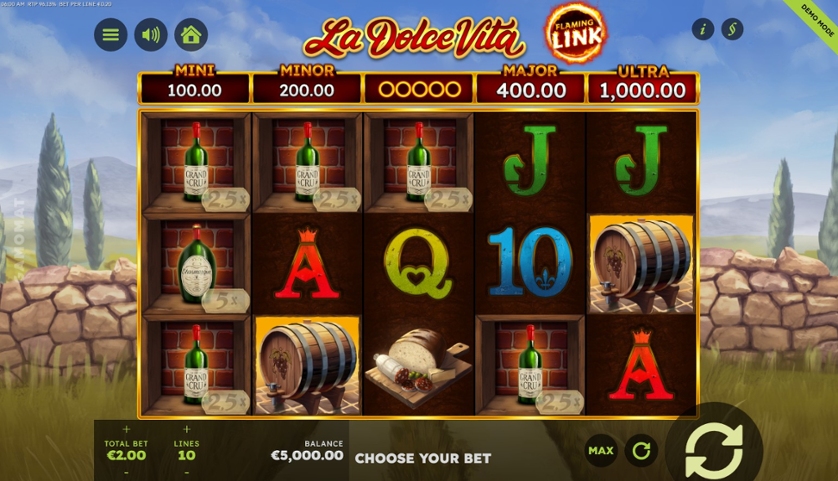La Dolce Vita Flaming Link