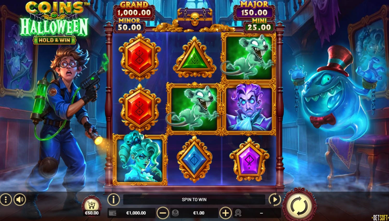 Coins of Halloween – Hold & Win