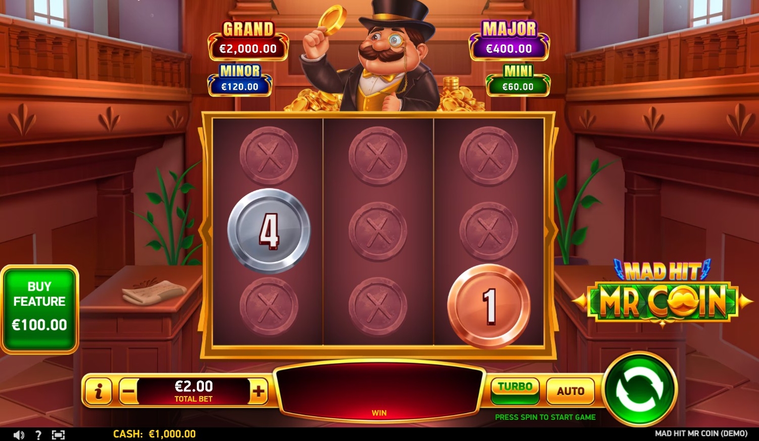 Mad Hit Mr Coin