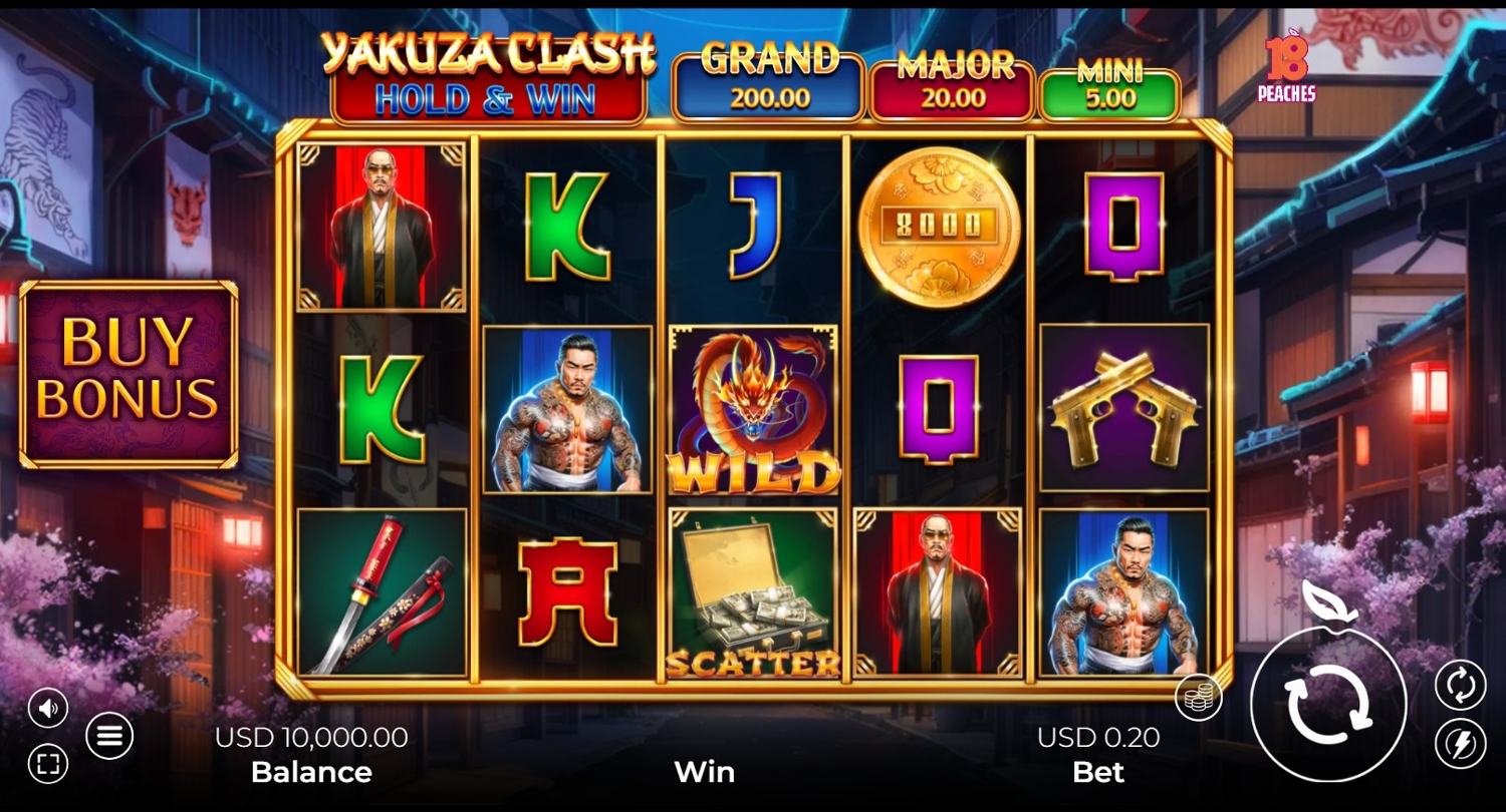 Yakuza Clash Hold & Win