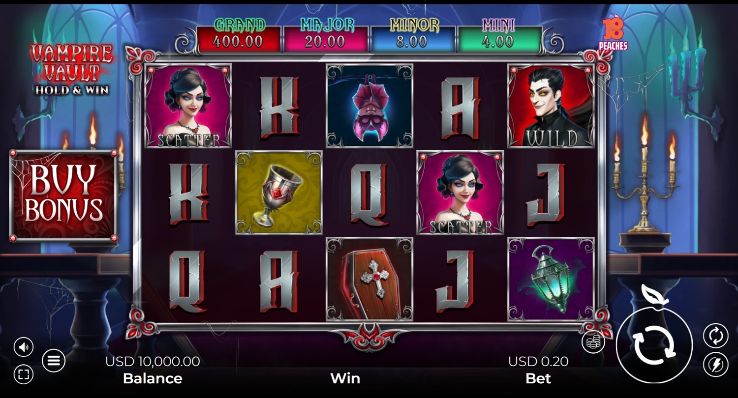 Vampire Vault Hold & win