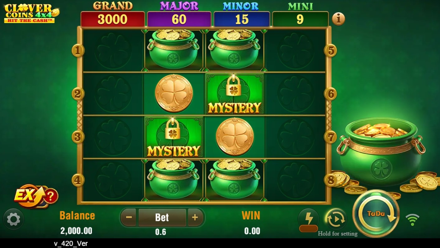 Clover Coins 4x4