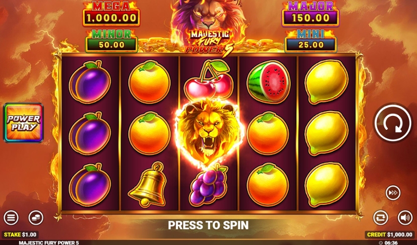 Majestic Fury Power 5