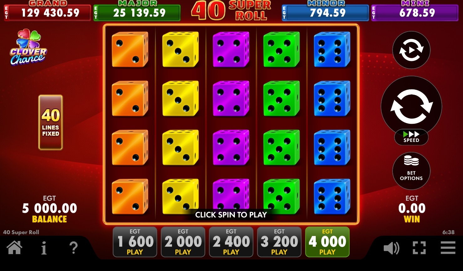 40 Super Roll